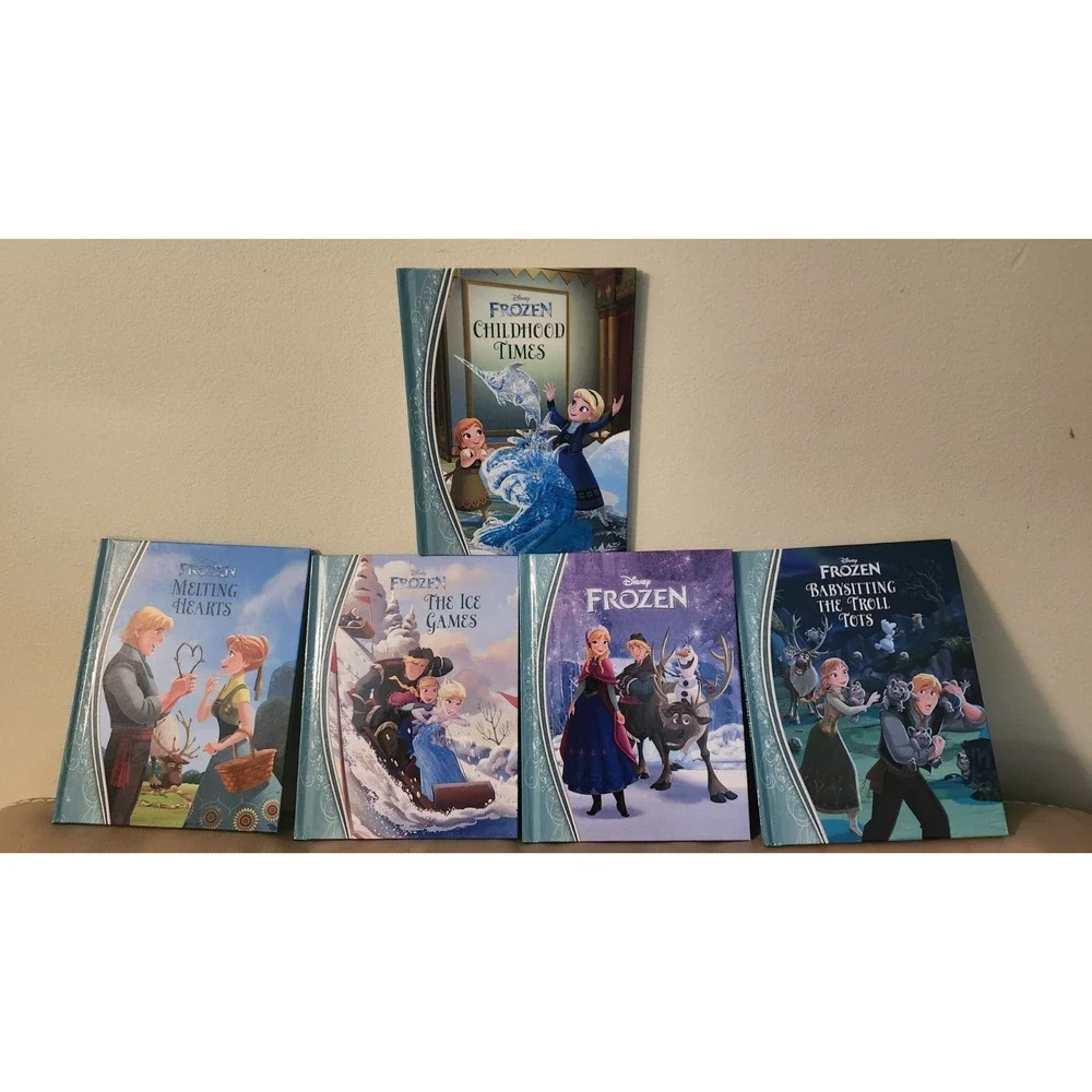 Disney‎ Press FROZEN ANNA Books Series Box Set 5 Volumes Hardcover 2015 - Picture 4 of 4